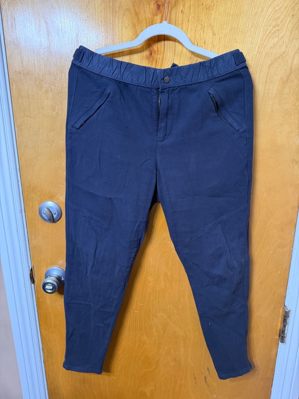 James Perse Men's Navy Stretch Jogger Pants